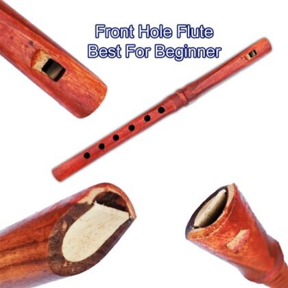 Bansuri Front Hole Whistle type Wooden Fipple Flute