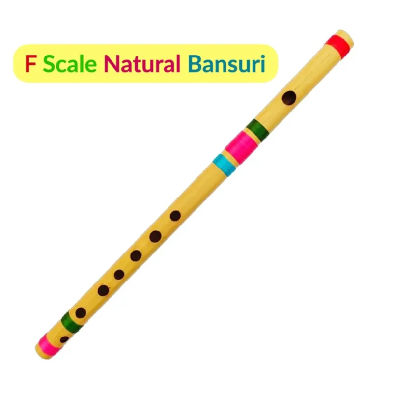 F Natural Scale Flute Medium Side Blown Bamboo Bansuri (For Beginners) - Image 7